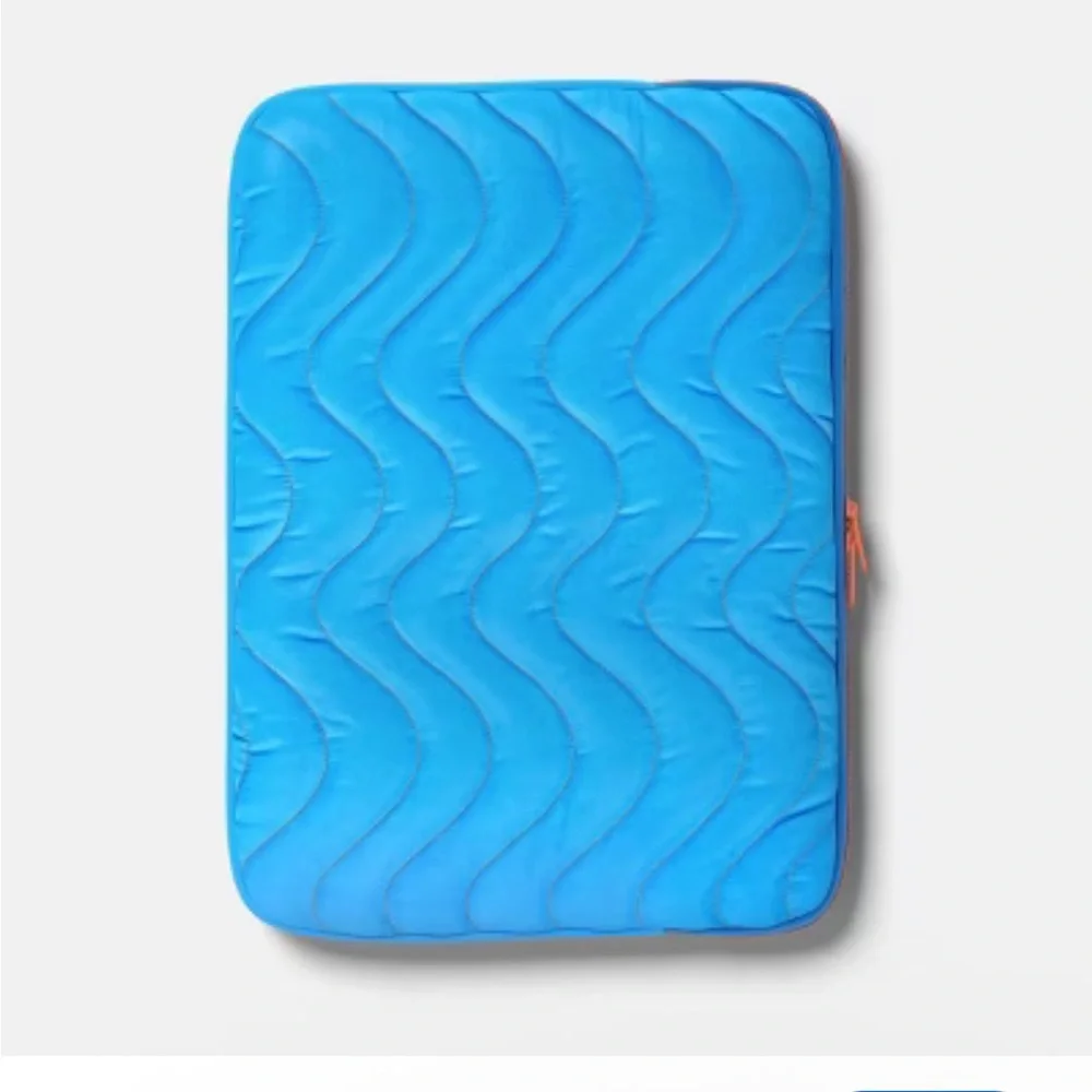 heyday Bright Blue Puffy Tablet/Laptop Sleeve Up to 14”